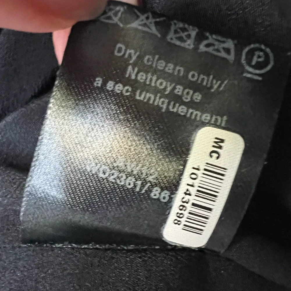 Mulberry Blue and Black Tassel Threaded Dress, 6 - Picture 5 of 8